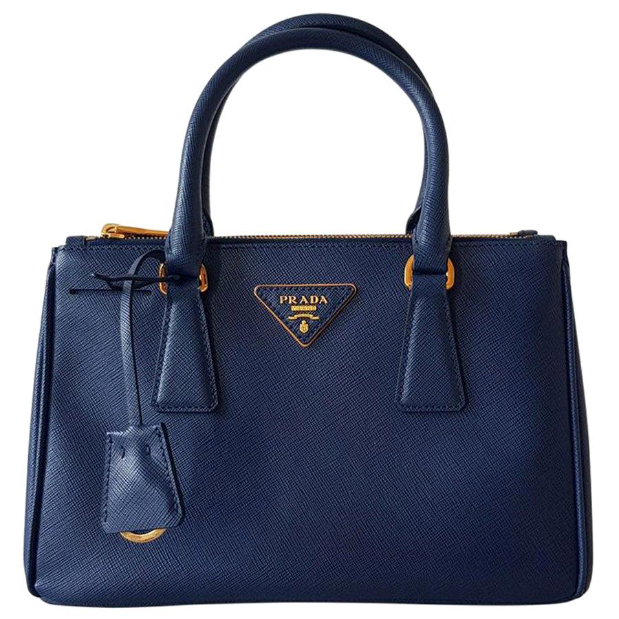 Prada Blue Galleria MIni Bag