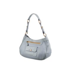Prada Blue Leather Handbag