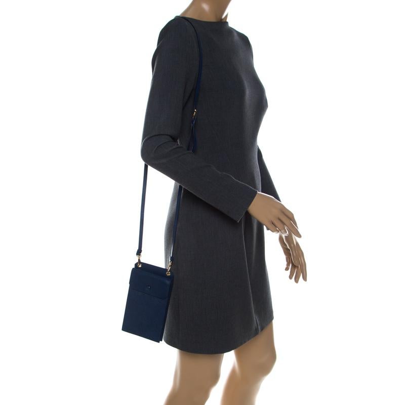 prada saffiano phone crossbody bag