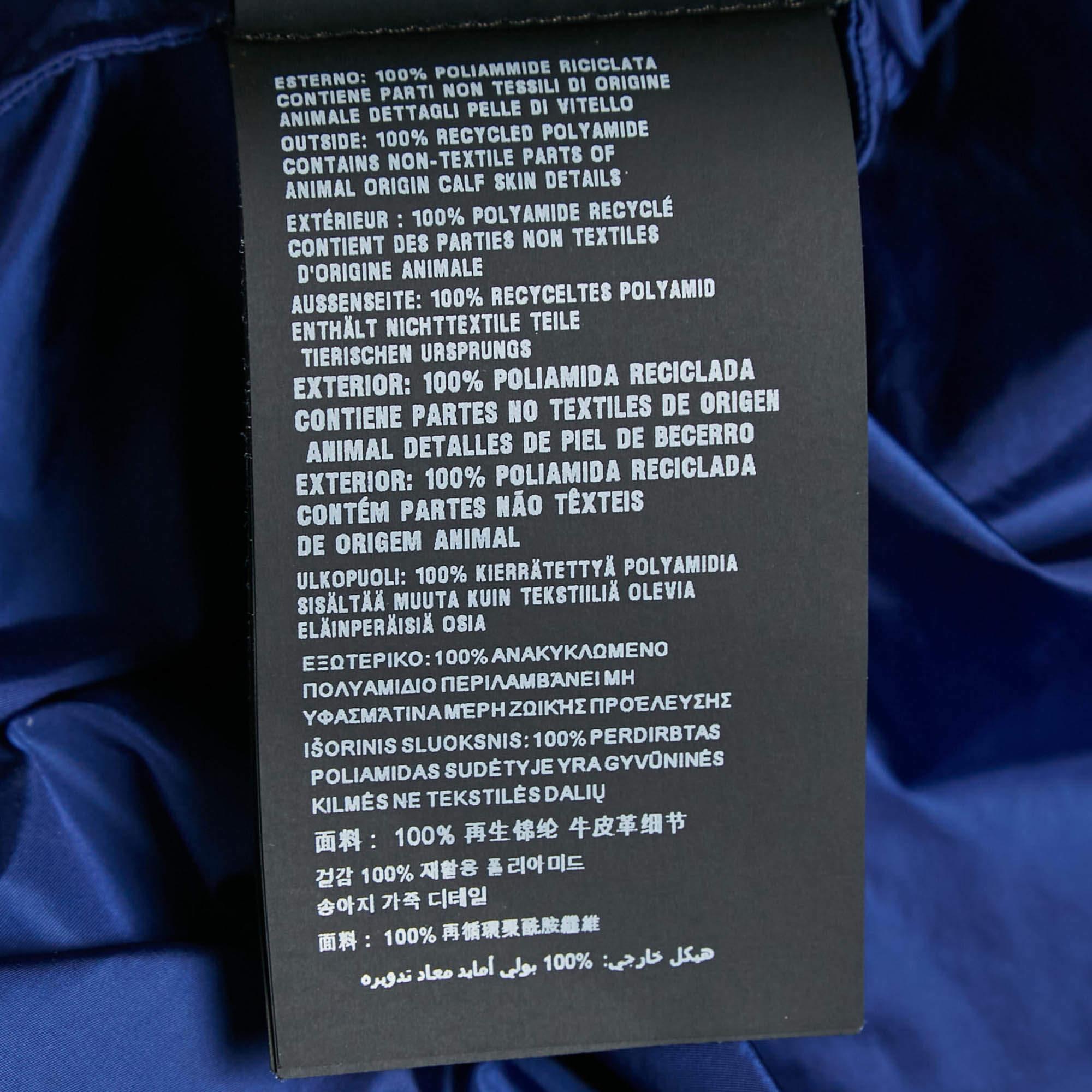 Prada Blue Logo Triangle Re-Nylon Shirt and Shorts Set M 1