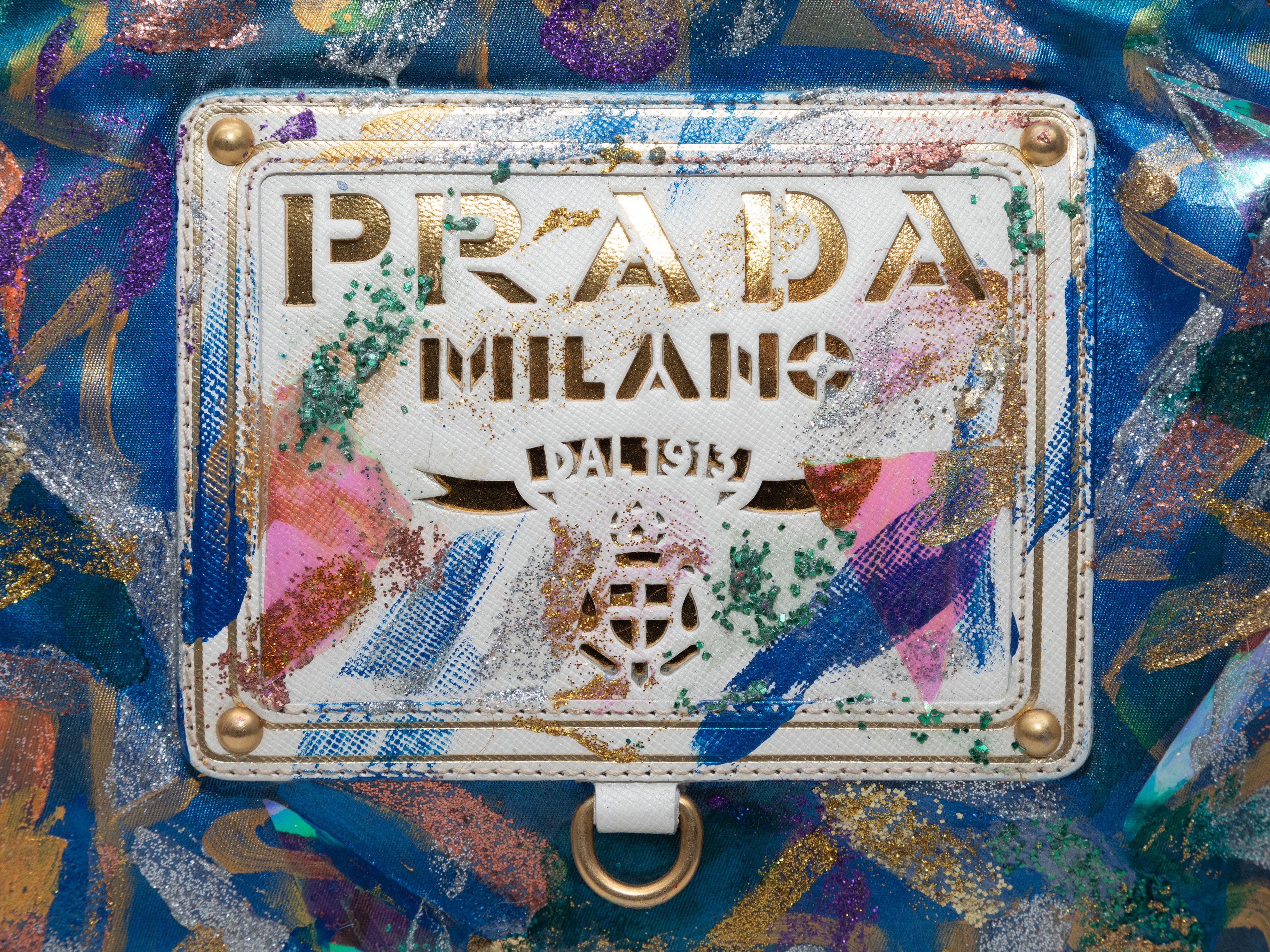 prada painted bag