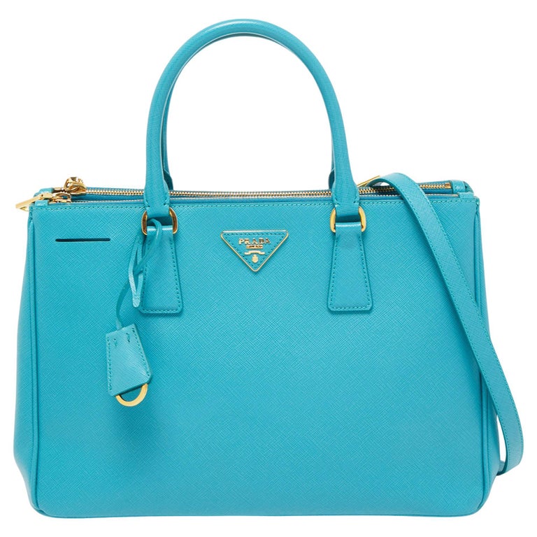 Prada Blue Bag - 45 For Sale on 1stDibs