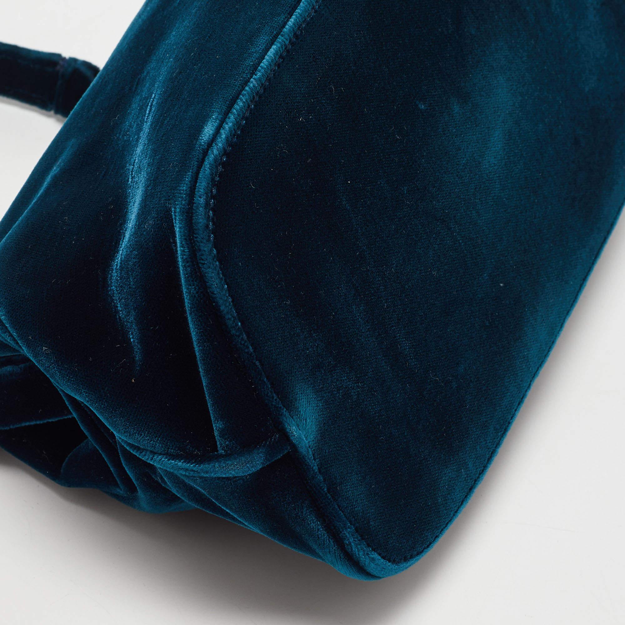 Interesting Info About Blue Velvet Handbag