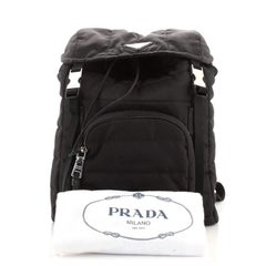 Prada Bomberrucksack Tessuto Klein