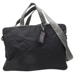 Prada Boston Sports 2way 867765 Black Nylon Shoulder Bag