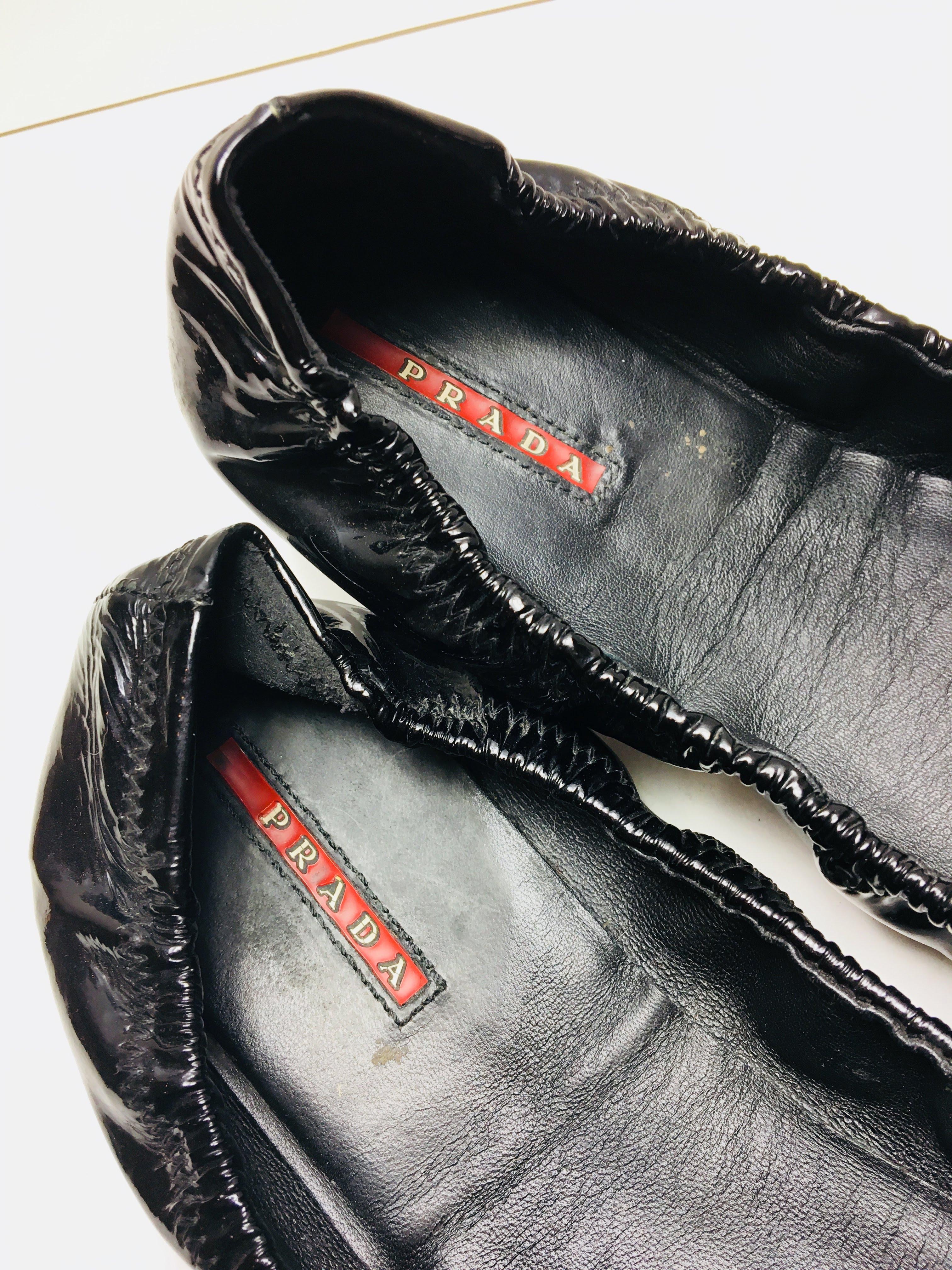 Prada Patent Leather Ballet Flat 1