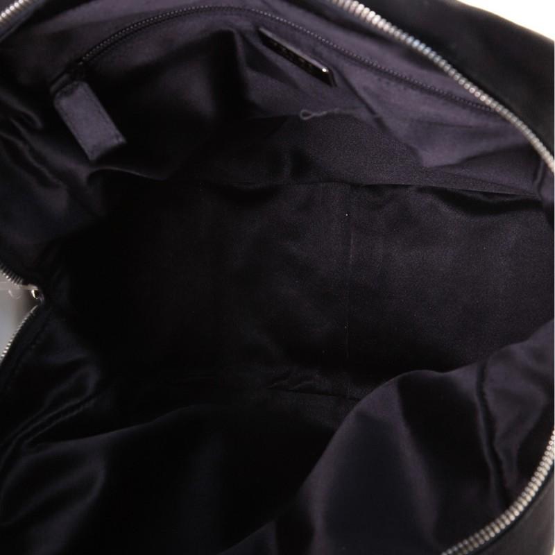Prada Bowler Bag Canvas with Cinghiale Leather Medium at 1stDibs