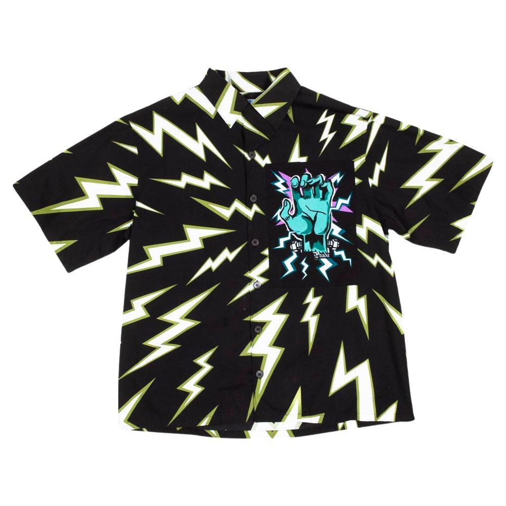 Prada Bowling Frankenstein Men Shirt Size M, S1244 For Sale