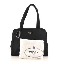Prada Bowling-Umhängetasche Tessuto Medium