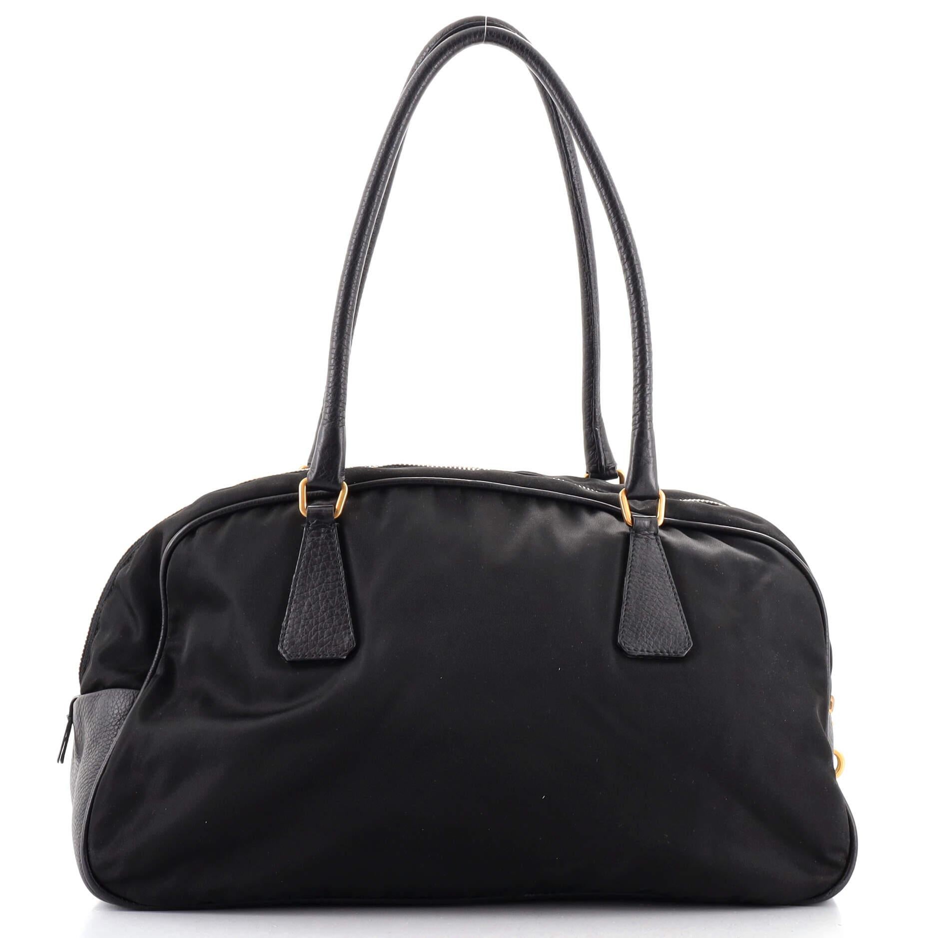 Vintage prada bowling bag hotsell