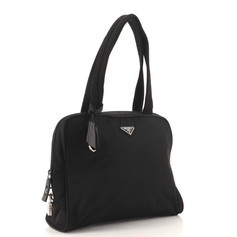 Prada Bowling Shoulder Bag Tessuto Medium at 1stDibs