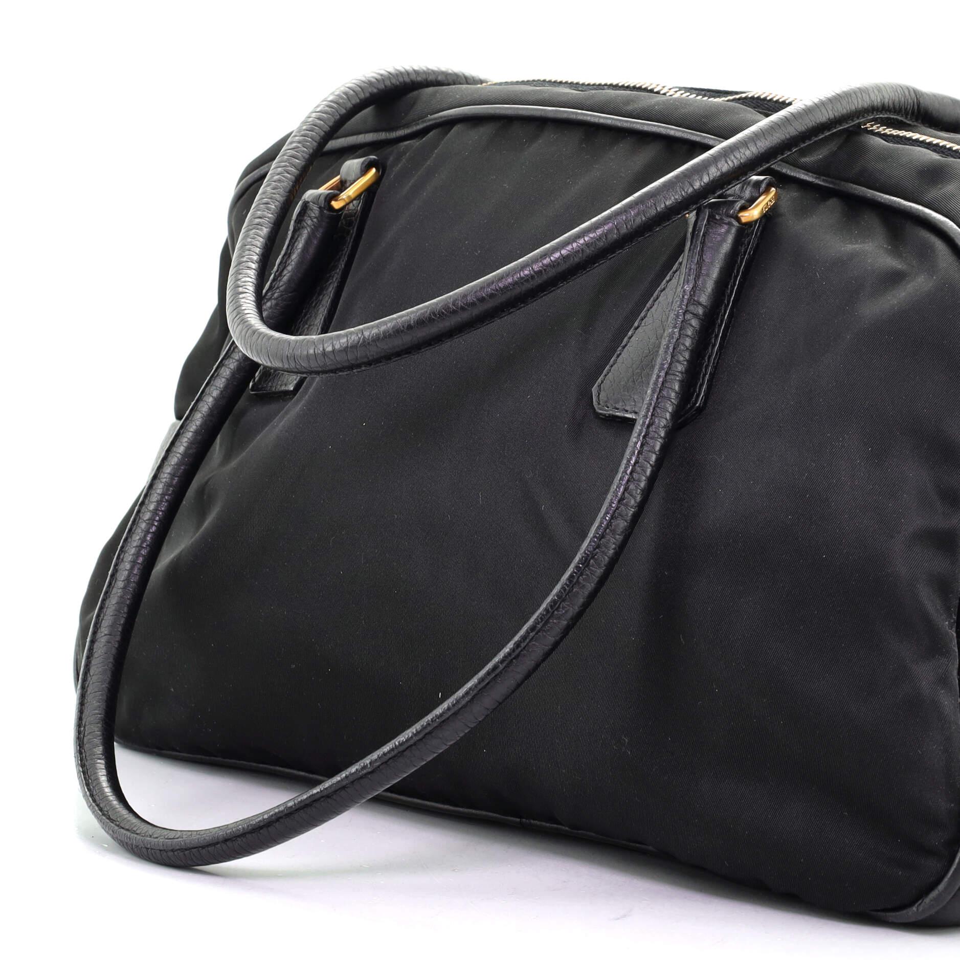 Prada Bowling-Umhängetasche Tessuto Medium 2