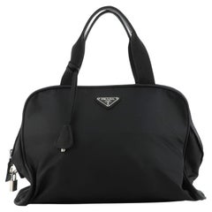 Prada Bowling Shoulder Bag Tessuto Medium
