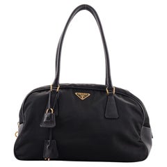 Prada Bowling Shoulder Bag Tessuto Medium