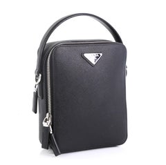 Prada Brique Crossbody Bag Saffiano Leather Medium