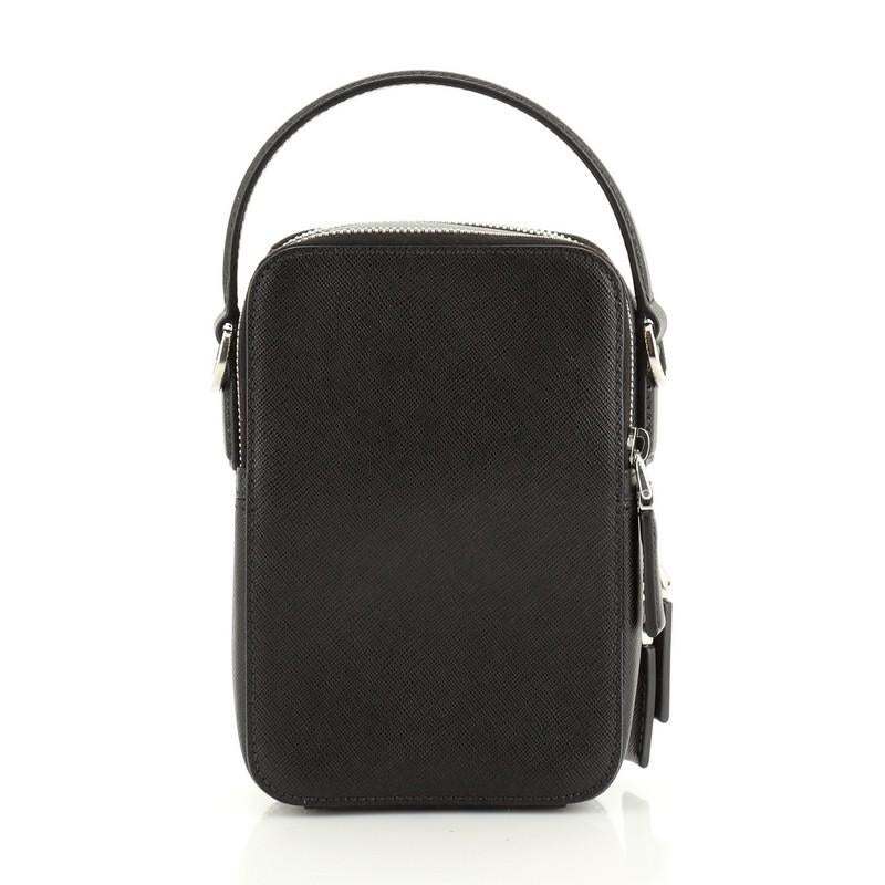 prada brique leather bag