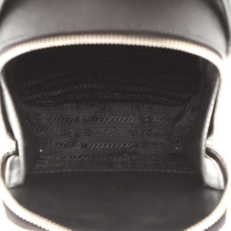 Prada Brique Crossbody Bag Saffiano Leather Medium In Good Condition In NY, NY