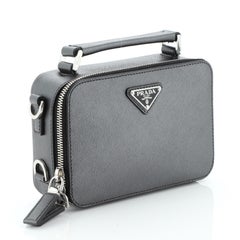 Prada Brique Crossbody Bag Saffiano Leather Mini