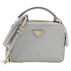 Prada Brique Crossbody Tasche aus Saffiano-Leder Mini