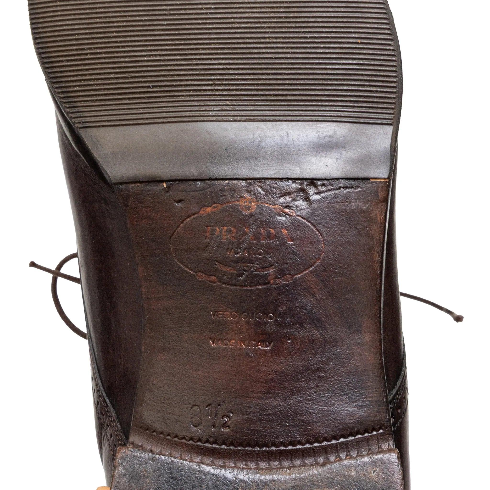 Scarpe Prada in pelle - anni '00 in vendita 4