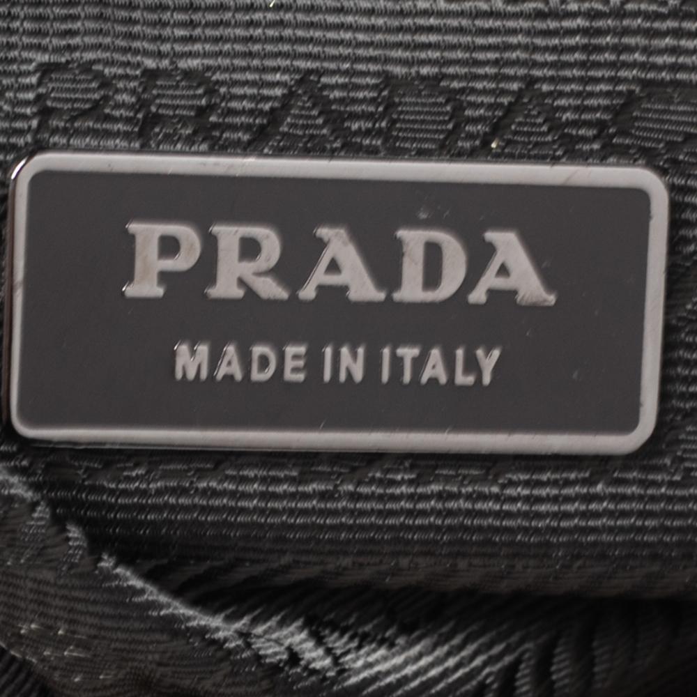 Prada Bronze Leather Sandalo Mini Pocket Shoulder Bag 1