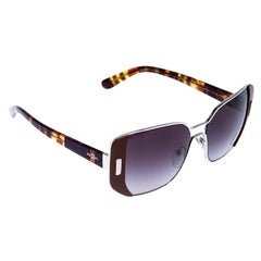Prada Brown/Black Gradient SPR 59S Square Sunglasses