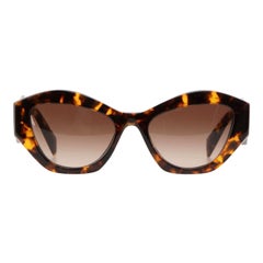 Lunettes de soleil Prada Brown Cat Eye Gradient Sunglasses