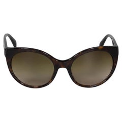 Prada Brown Gradient Logo Sunglasses