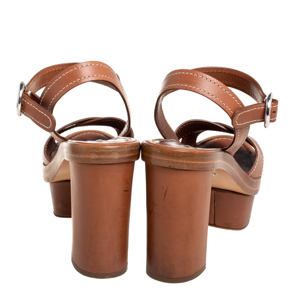 brown cross strap sandals