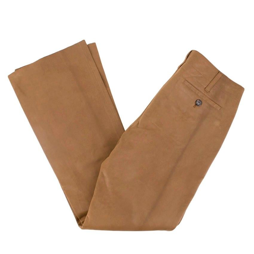 prada brown pants