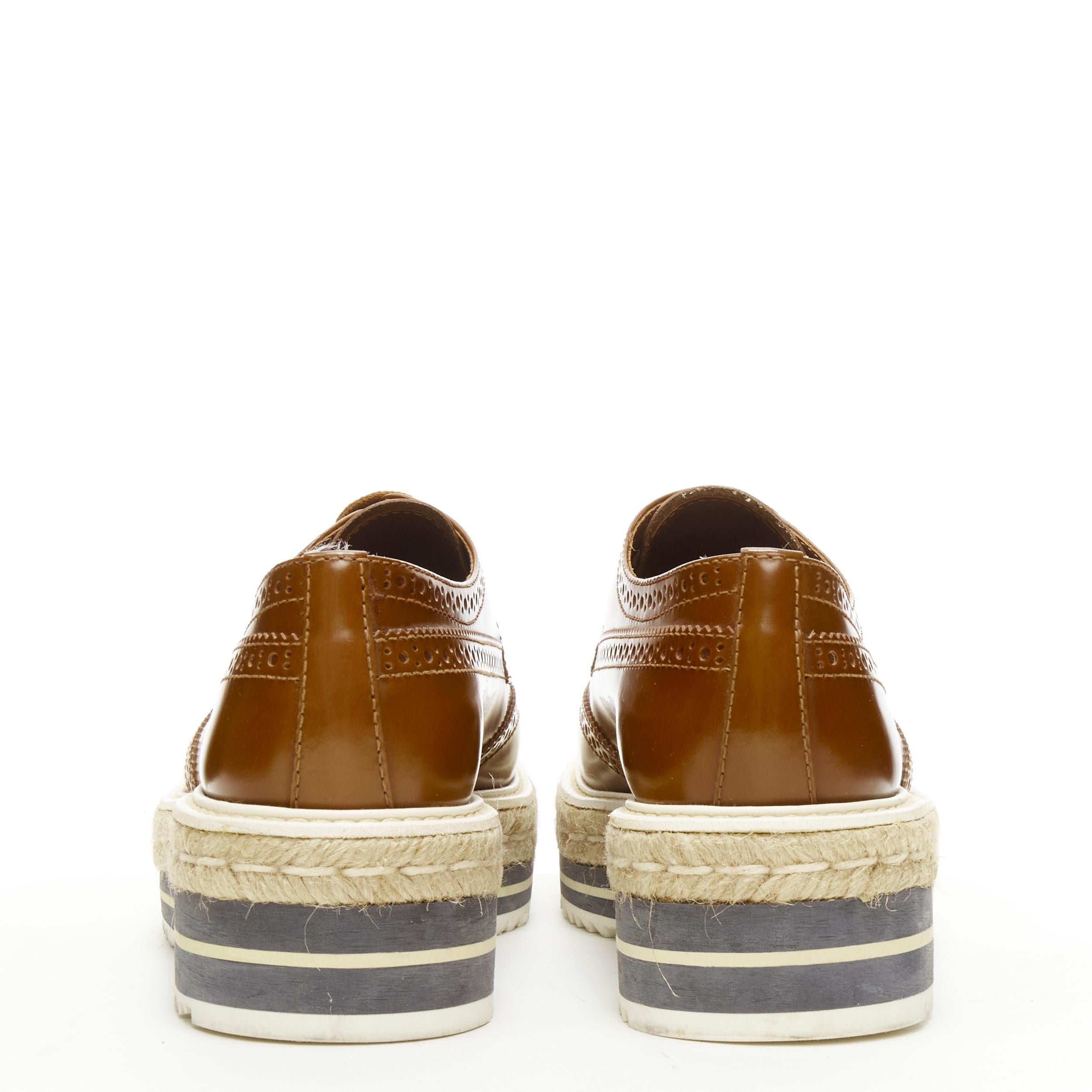 platform brogue shoes