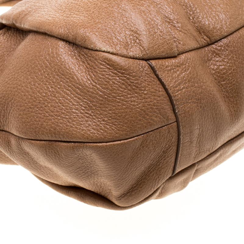 Prada Brown Leather Satchel 5
