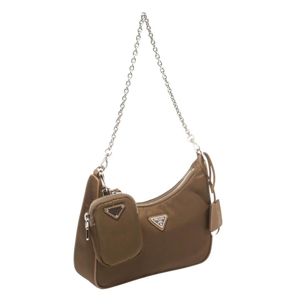 prada re edition 2005 brown