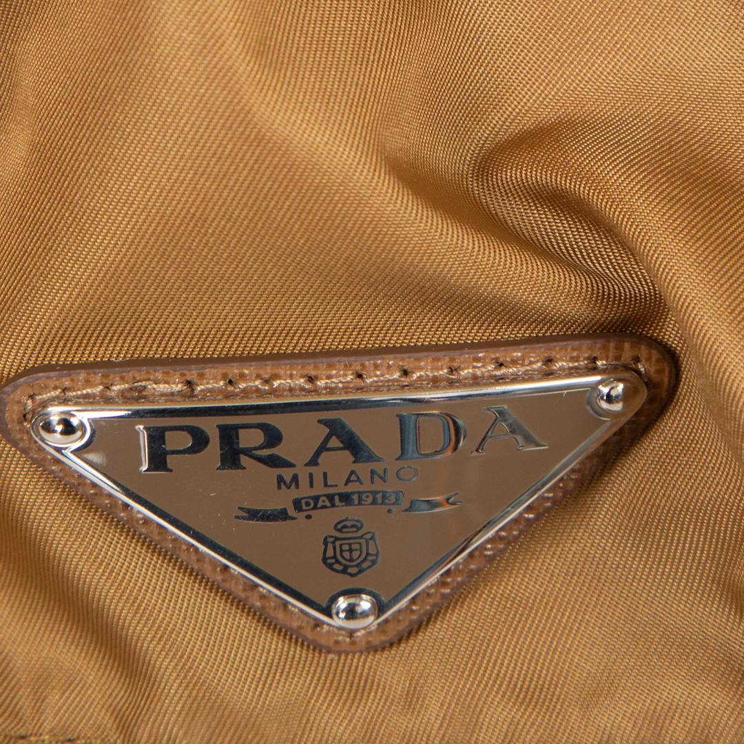 Women's Prada Brown Re-Nylon Baseball Cap For Sale