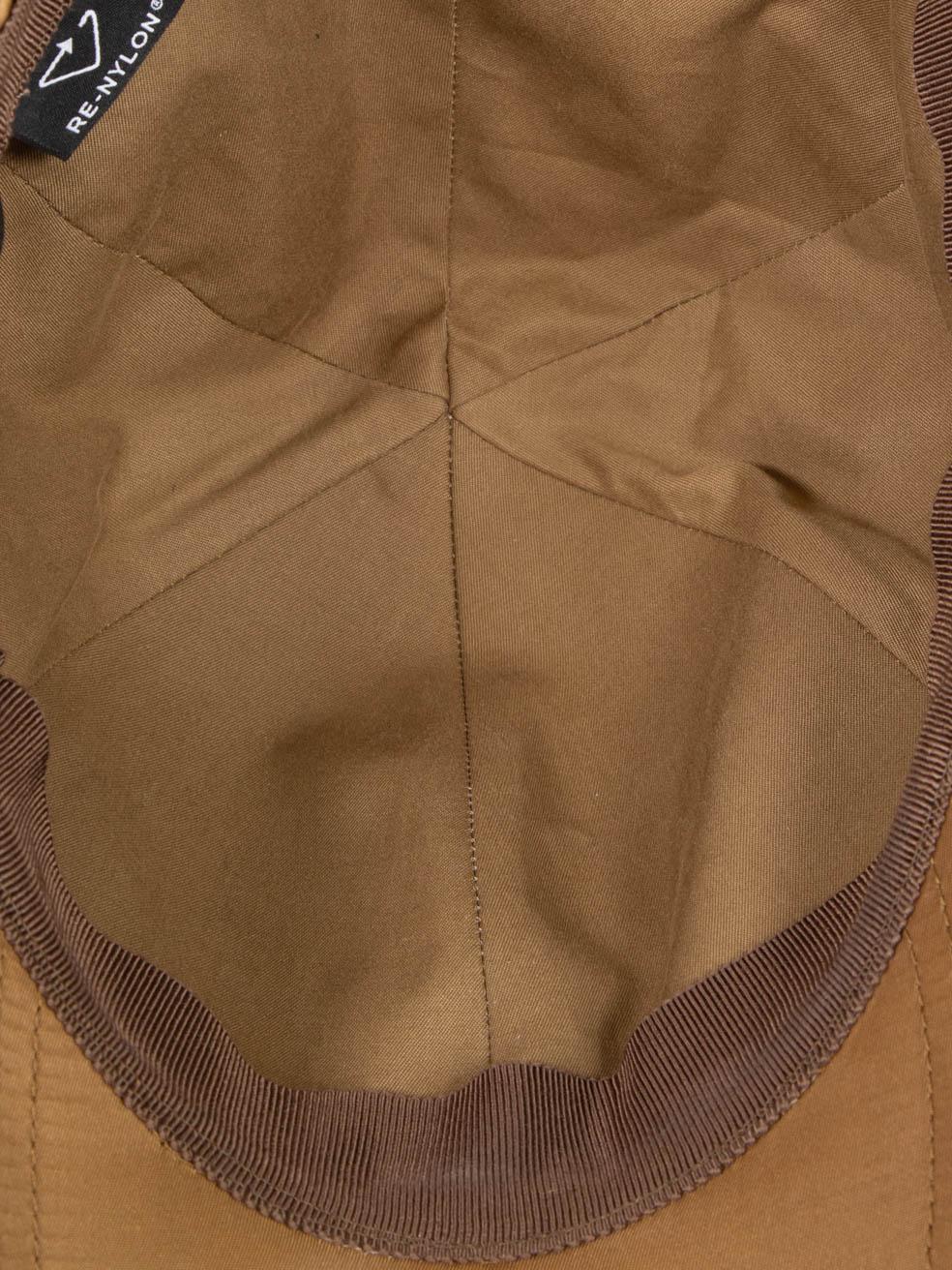 Prada Brown Re-Nylon Baseball Cap For Sale 1
