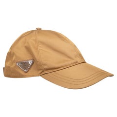 Prada Brown Re-Nylon Baseball Cap