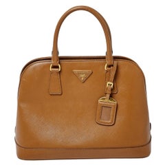 Ralph Lauren Brown Leather Crossbody Tassel Bag at 1stDibs