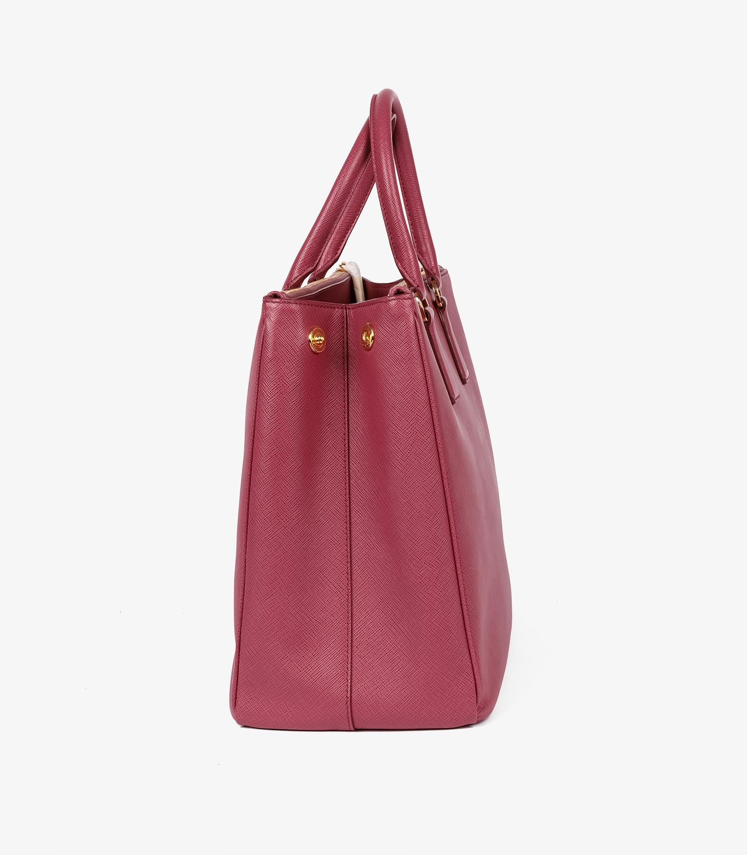 Women's or Men's Prada Bruyere Saffiano Lux Leather Large Galleria Tote