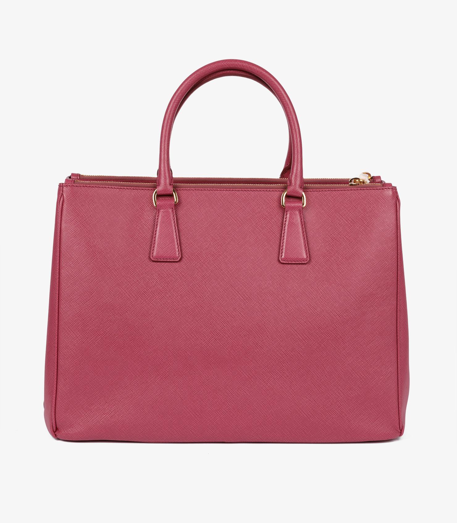 Prada Bruyere Saffiano Lux Leather Large Galleria Tote 1