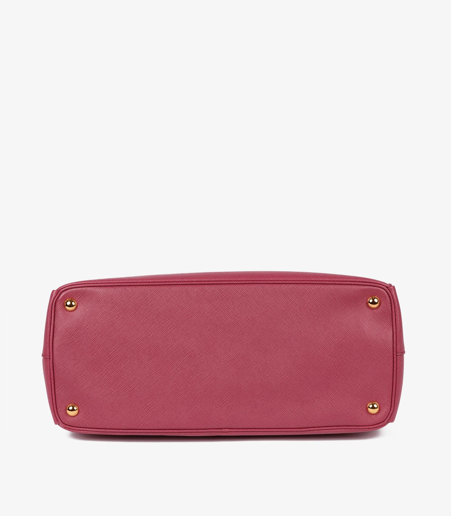 Prada Bruyere Saffiano Lux Leather Large Galleria Tote 2