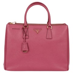 Prada Bruyere Saffiano Lux Leather Large Galleria Tote