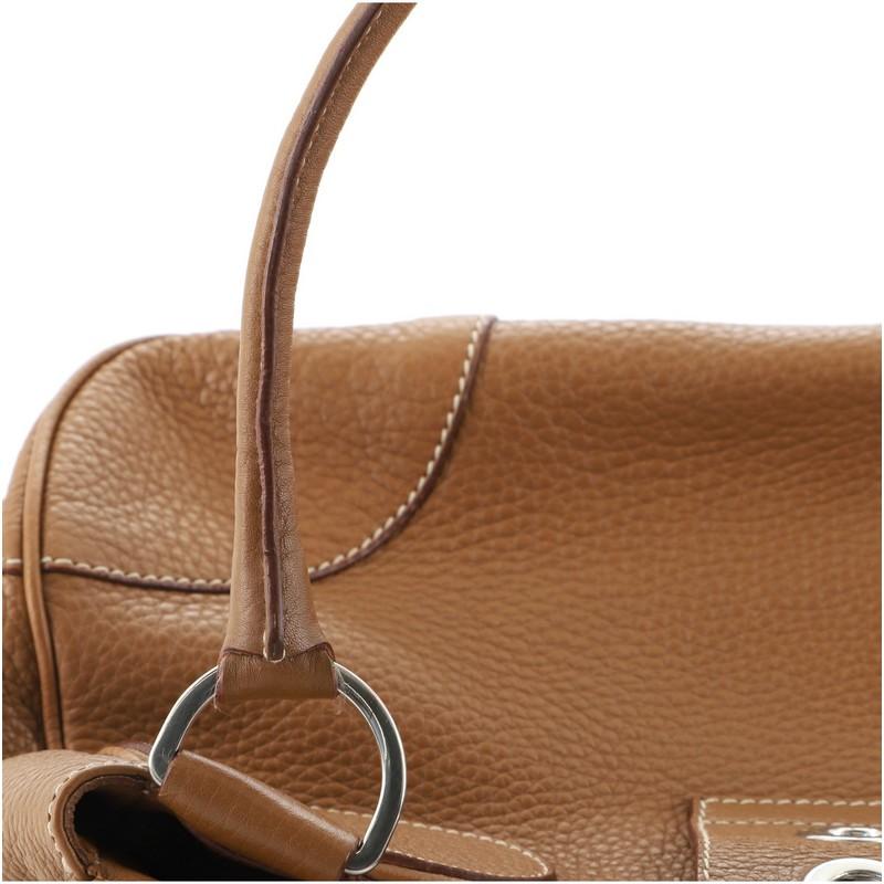 Women's or Men's Prada Buckle Flap Shoulder Bag Vitello Daino Medium