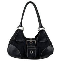 Prada Buckle Hobo Bag