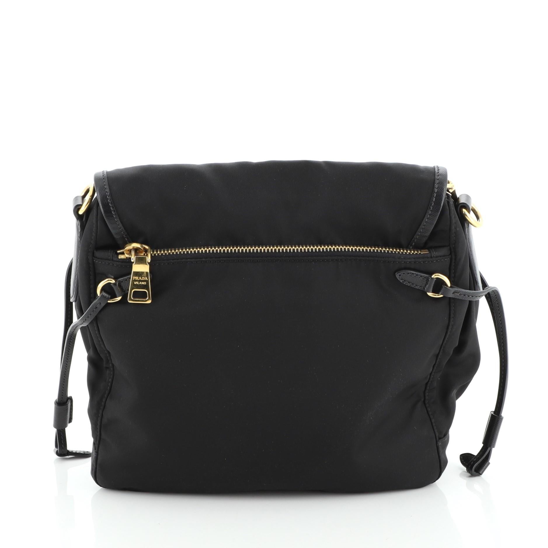 prada buckle bag