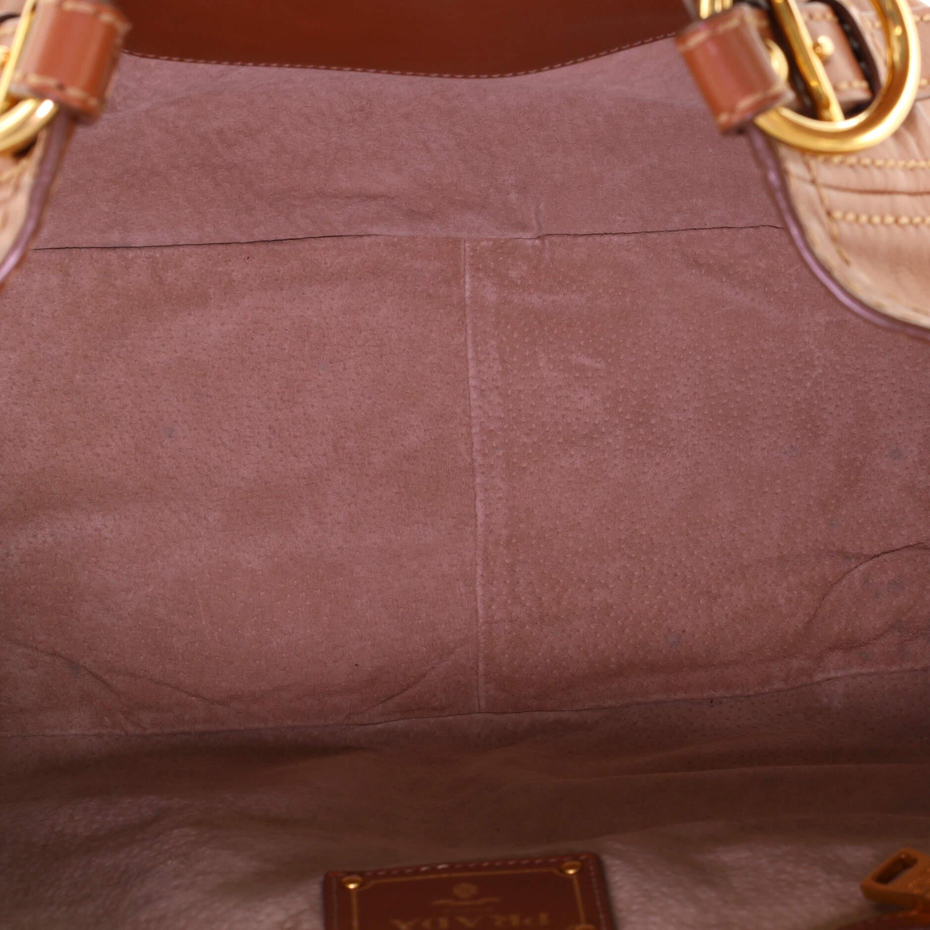 Women's or Men's Prada Buckle Open Tote Soft Calf Medium