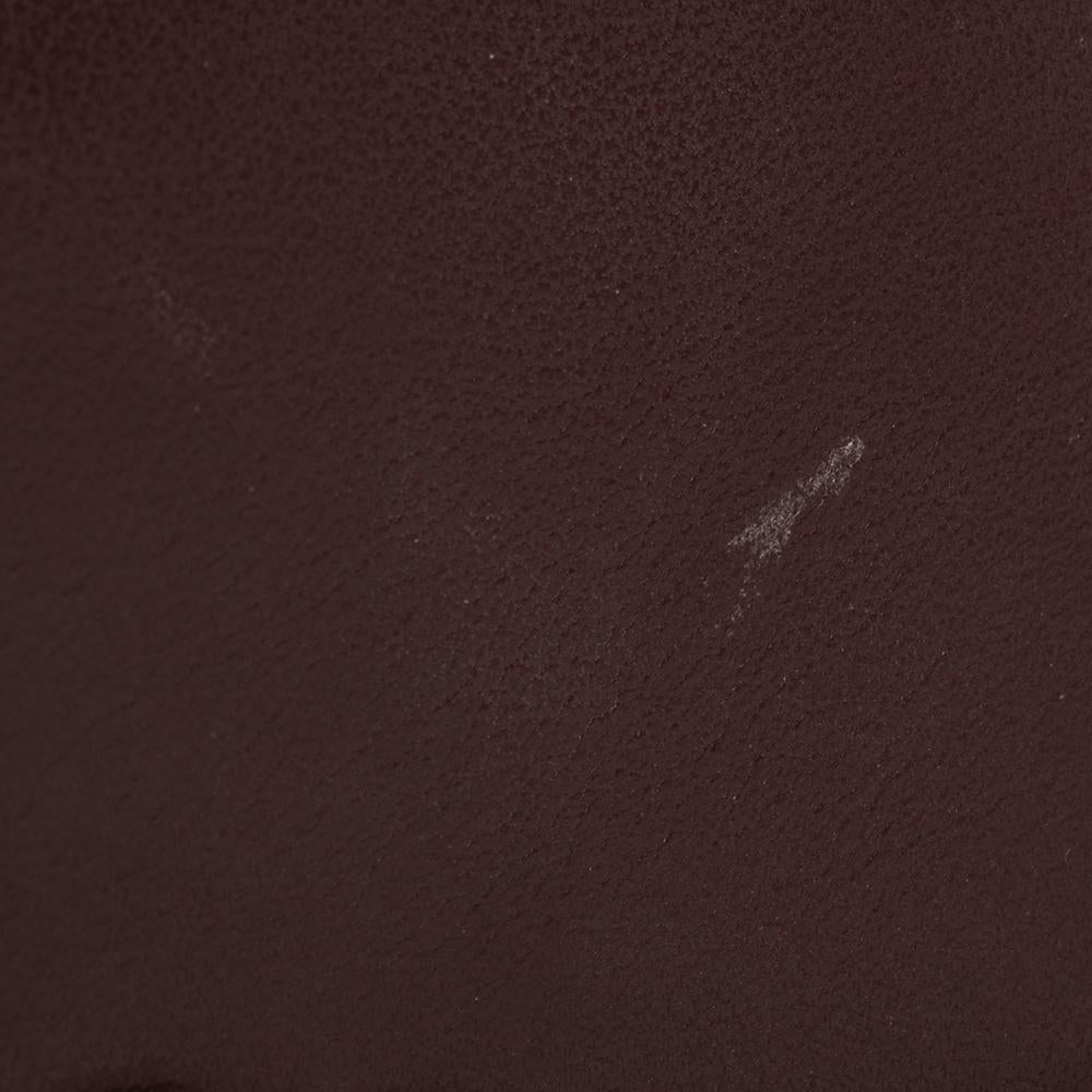 Prada Burgundy/Black Leather Cahier Belt Bag 1