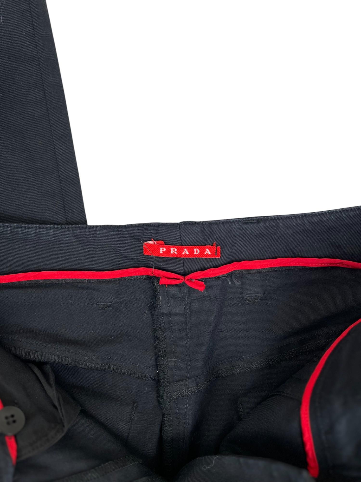 Prada by Miuccia F/W 2007 Curly Black Denim en venta 4