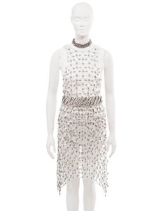 Prada by Miuccia Prada crystal chandelier runway ensemble, ss 2010