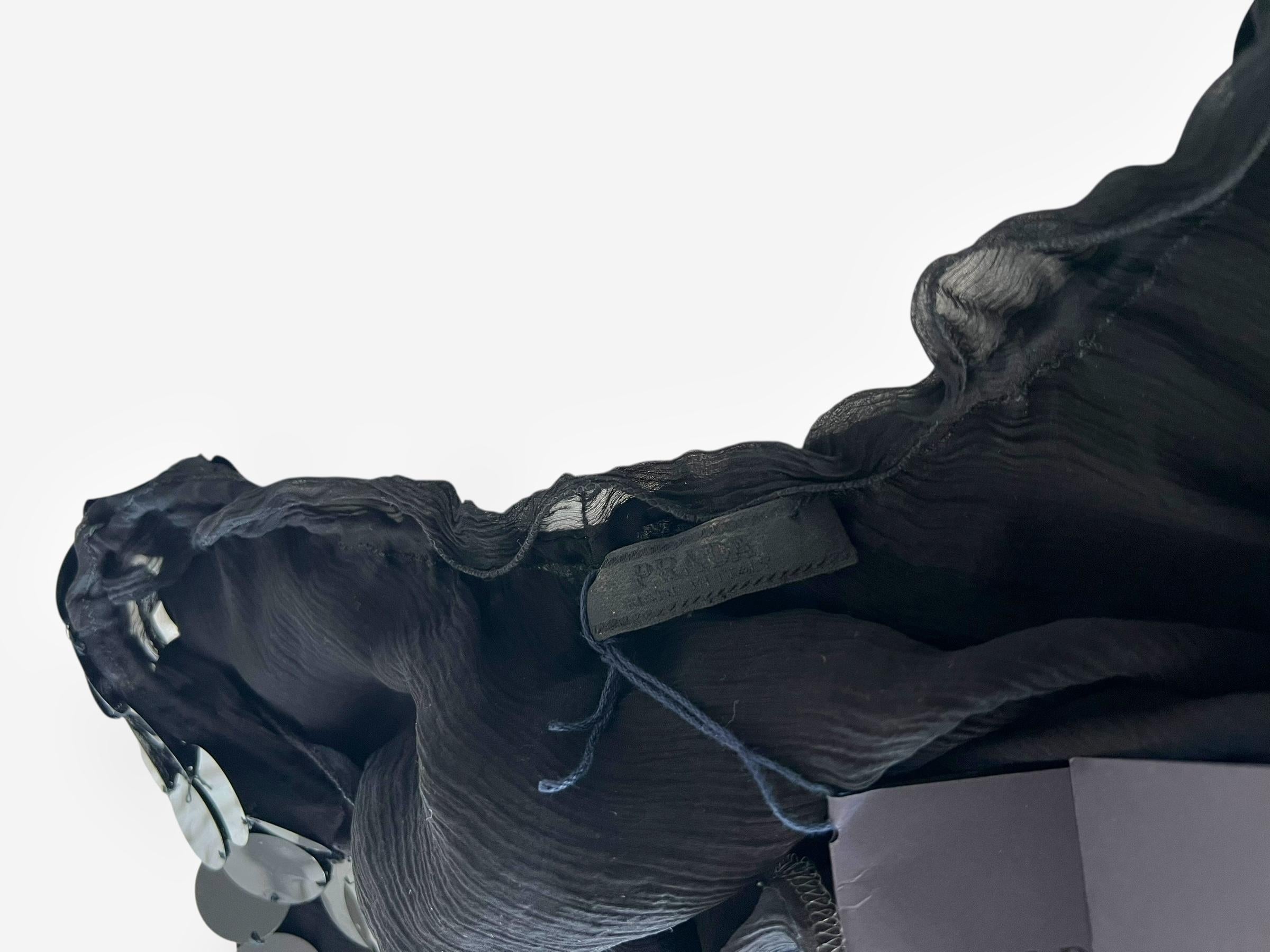 Prada by Miuccia Prada Paillette Dress, Circa 1999 For Sale 6