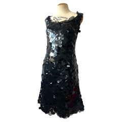 Vintage Prada by Miuccia Prada Paillette Dress, Circa 1999